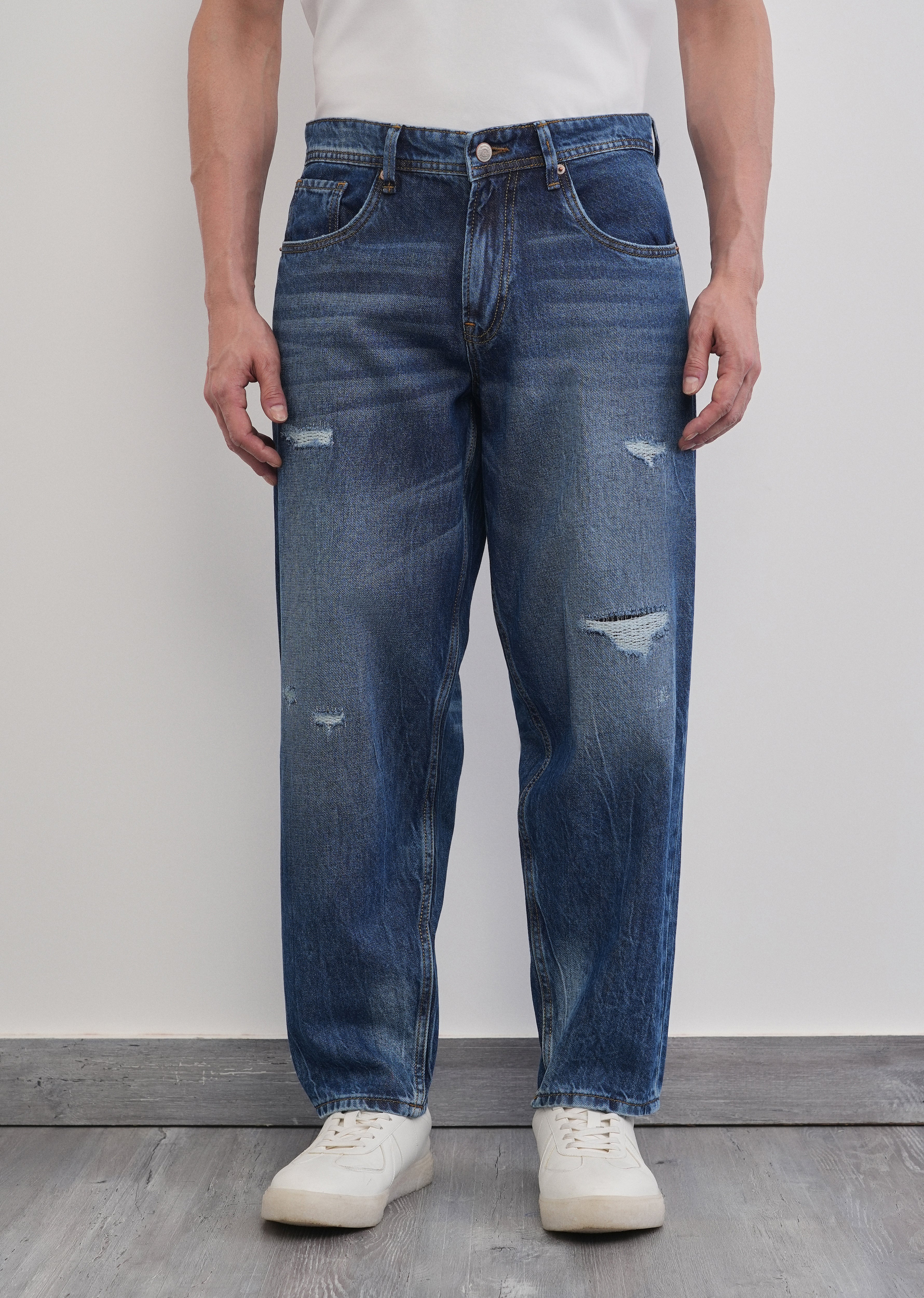 Street Core Balloon Fit Jeans - Image 3