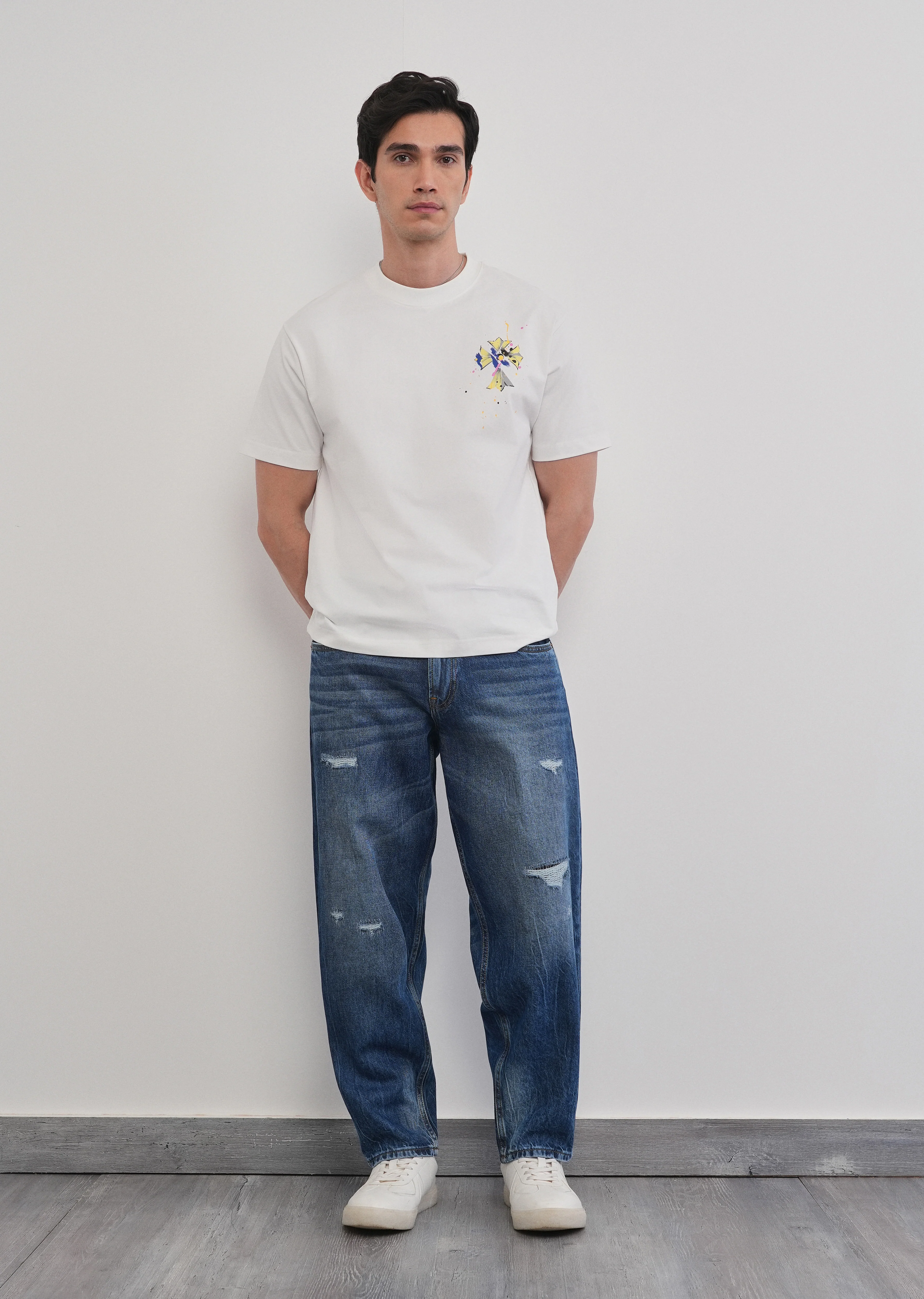 Street Core Balloon Fit Jeans - Image 6