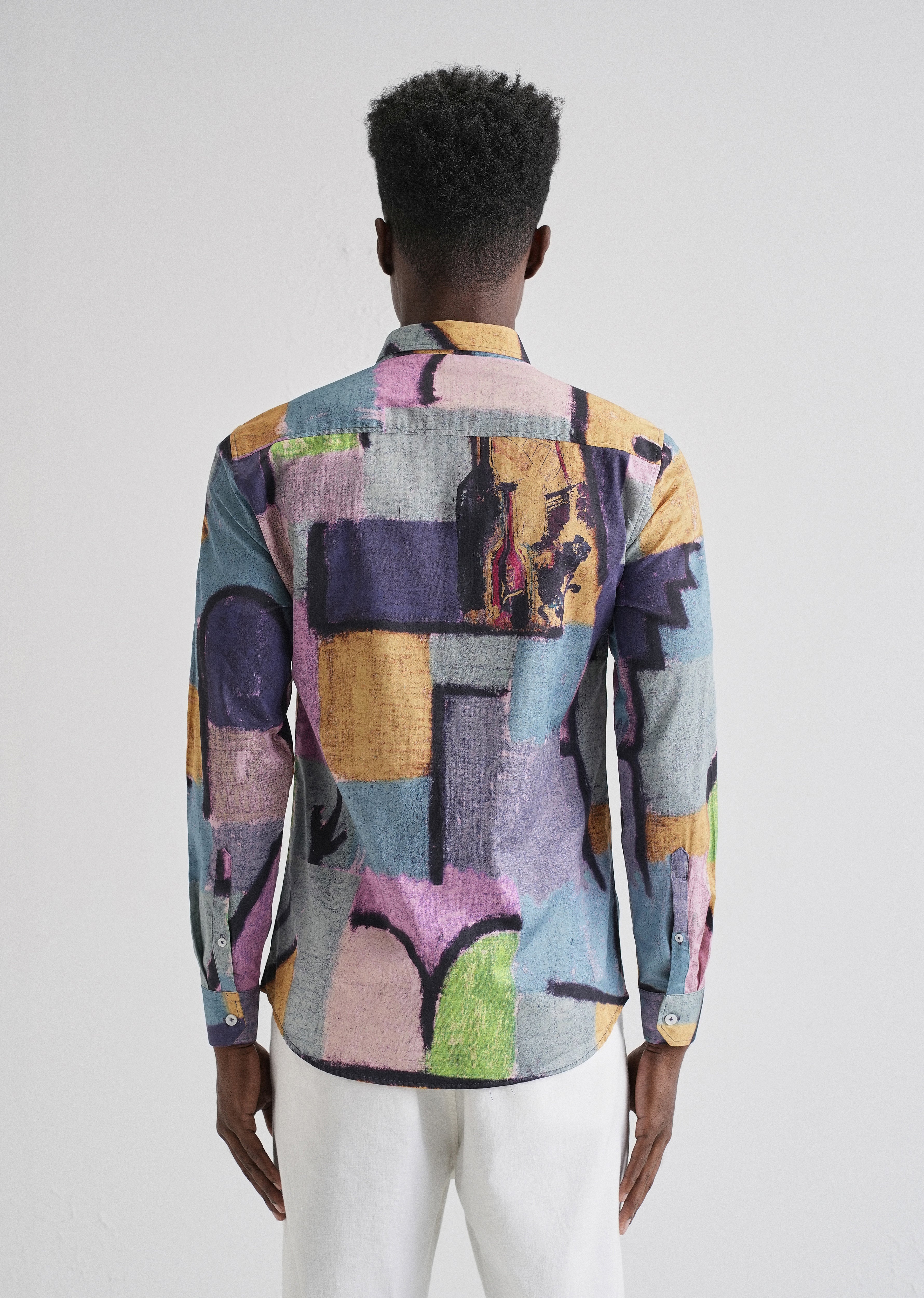Stylish Multicoloured Printed Shirt - Image 2