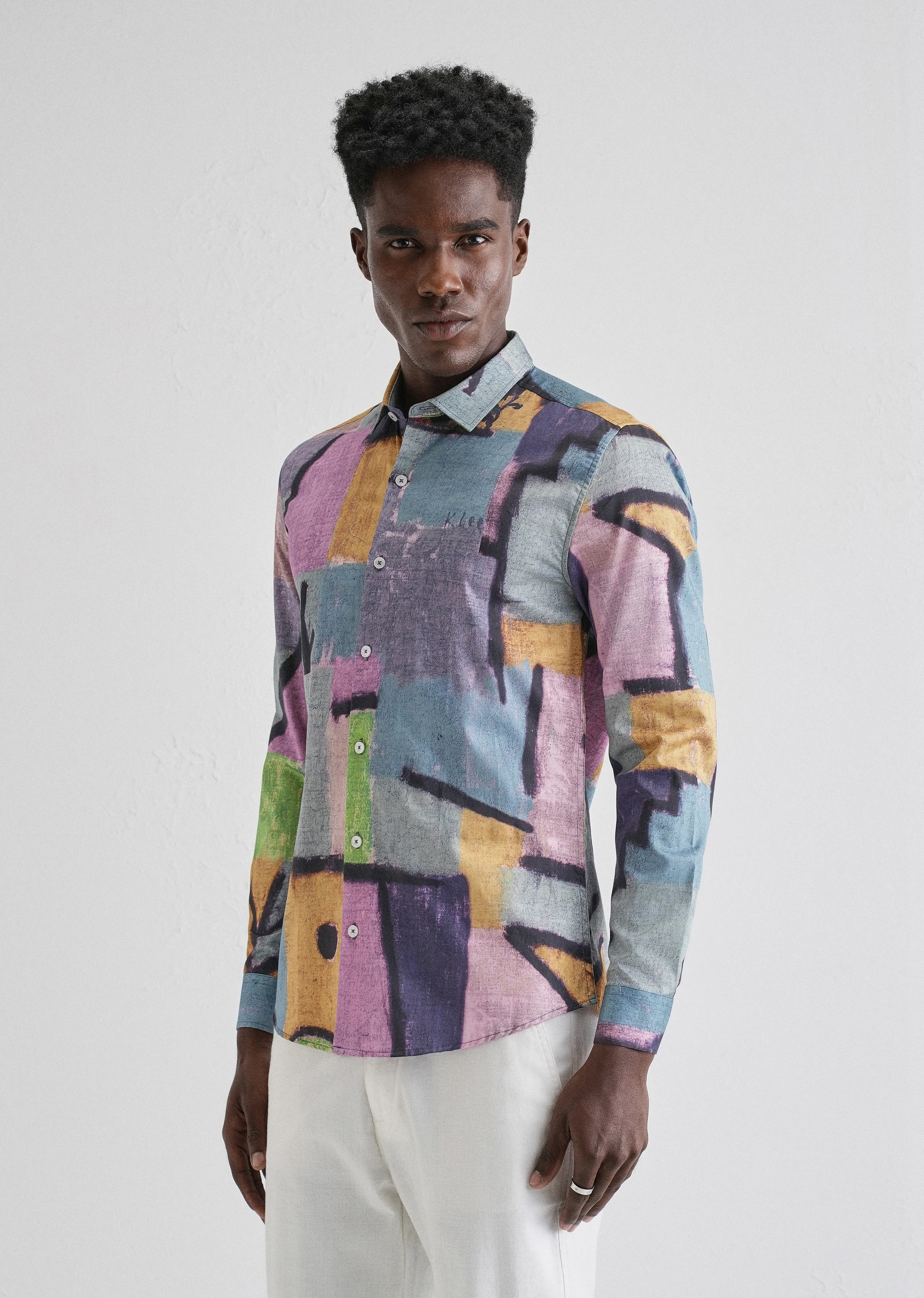Stylish Multicoloured Printed Shirt - Image 4