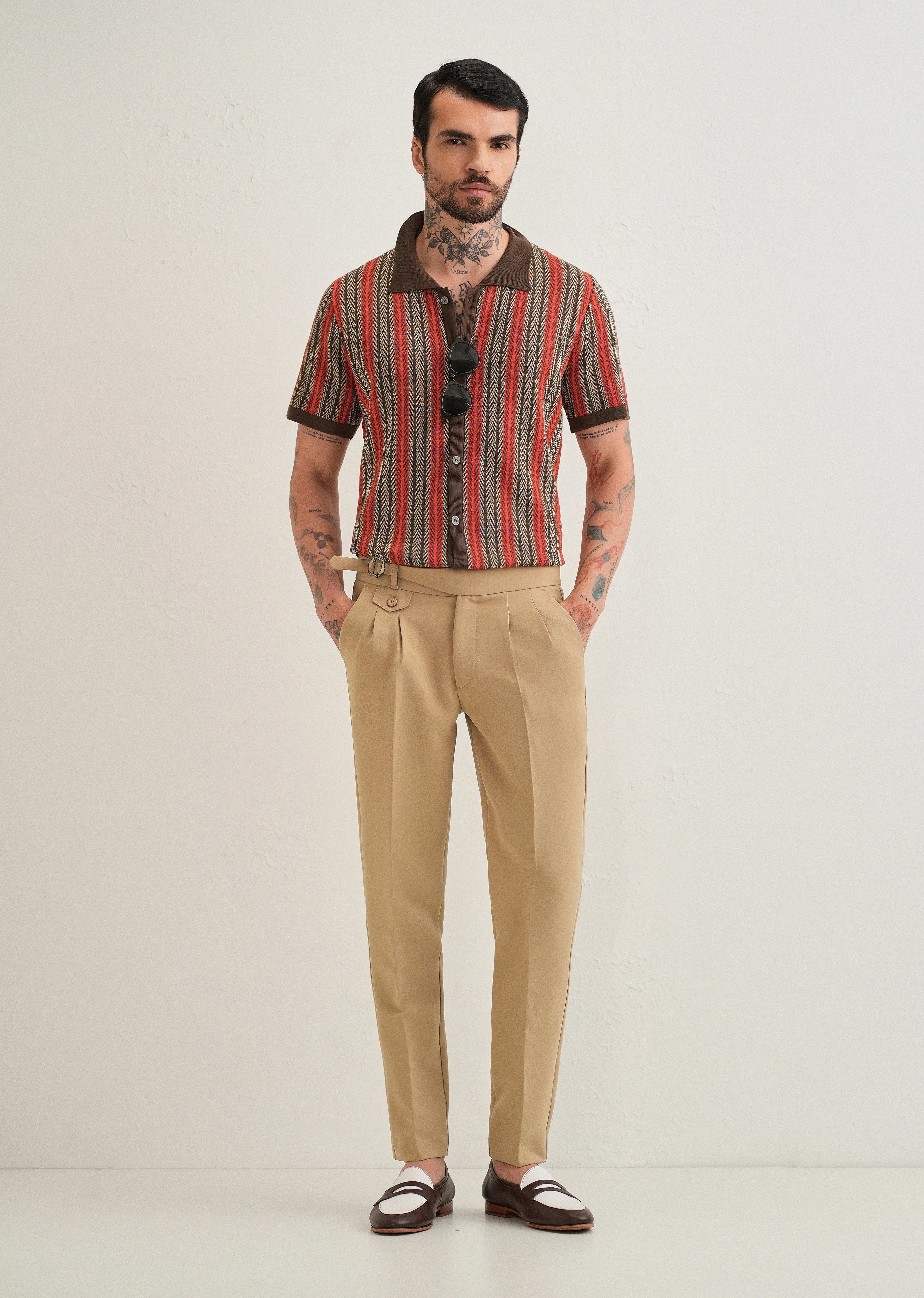 Tan Brown Gurkha Pant - Image 6
