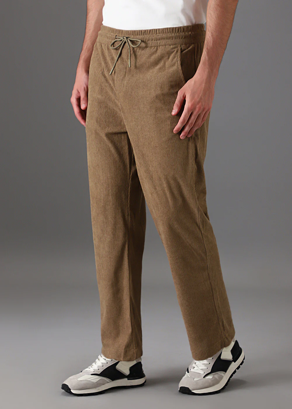 Tan Corduroy Pants - Image 3