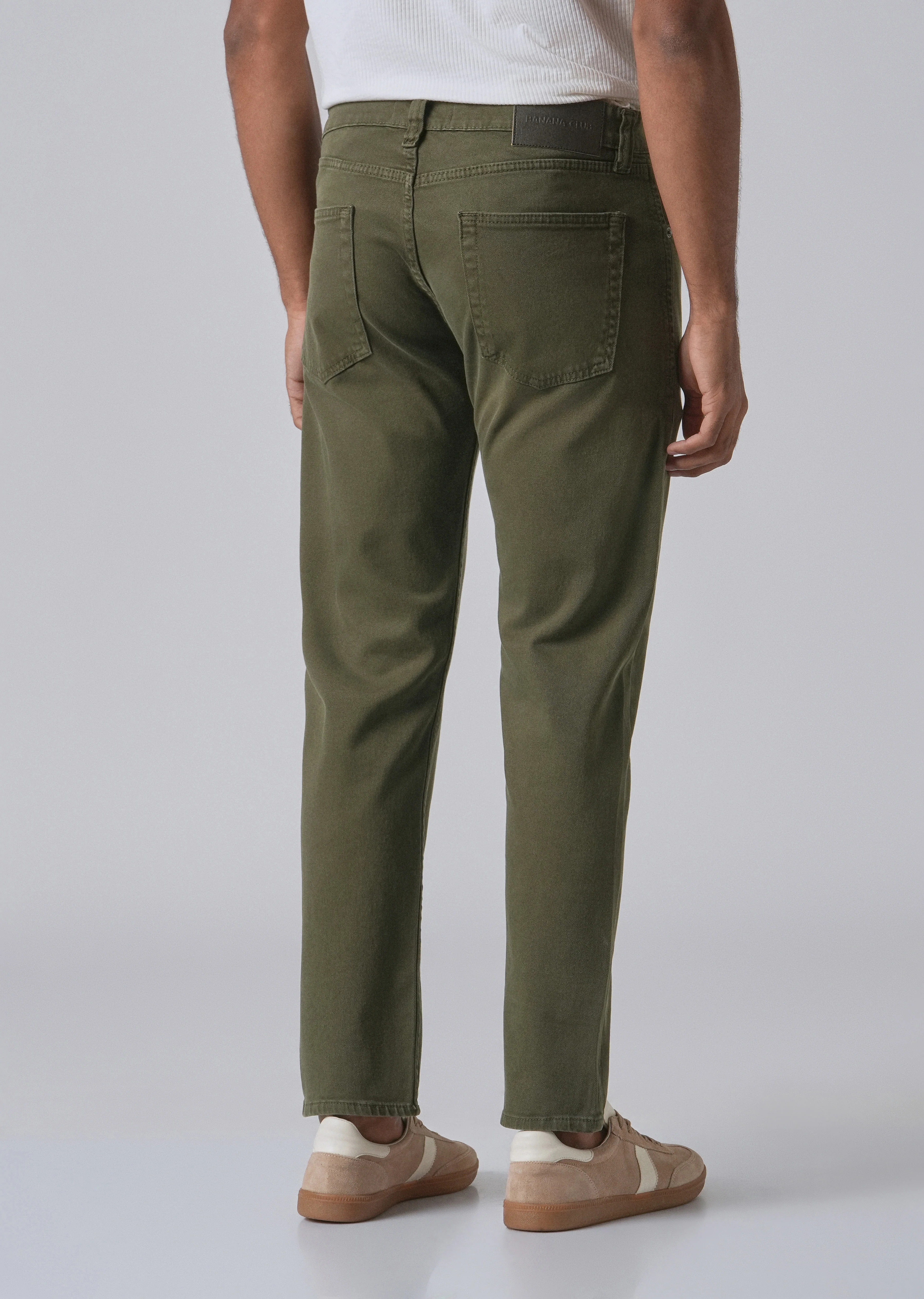 Tate Olive Slim fit Jeans - Image 2