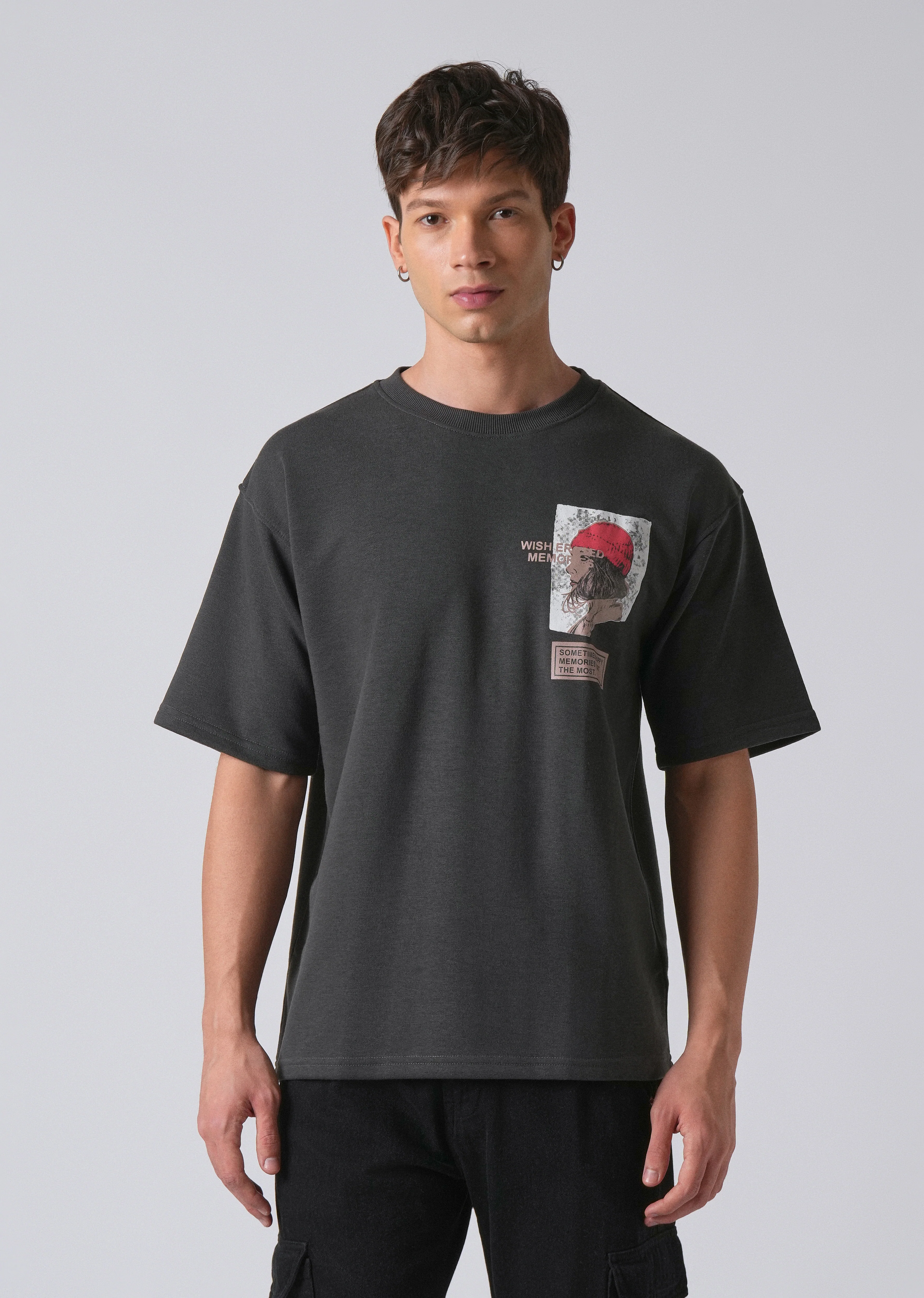 Thundercloud Grey Oversized T-shirt - Image 3