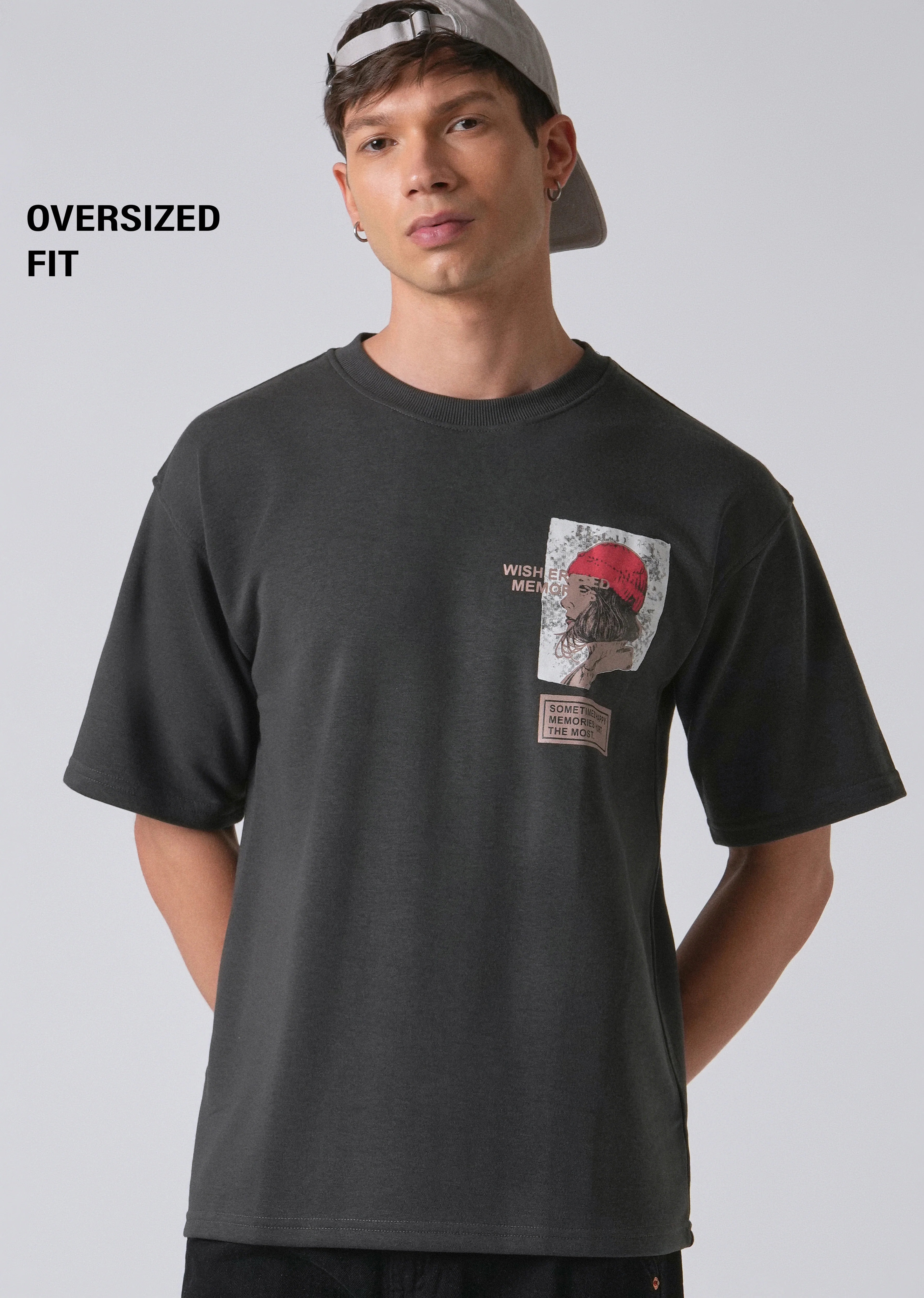 Thundercloud Grey Oversized T-shirt - Image 7