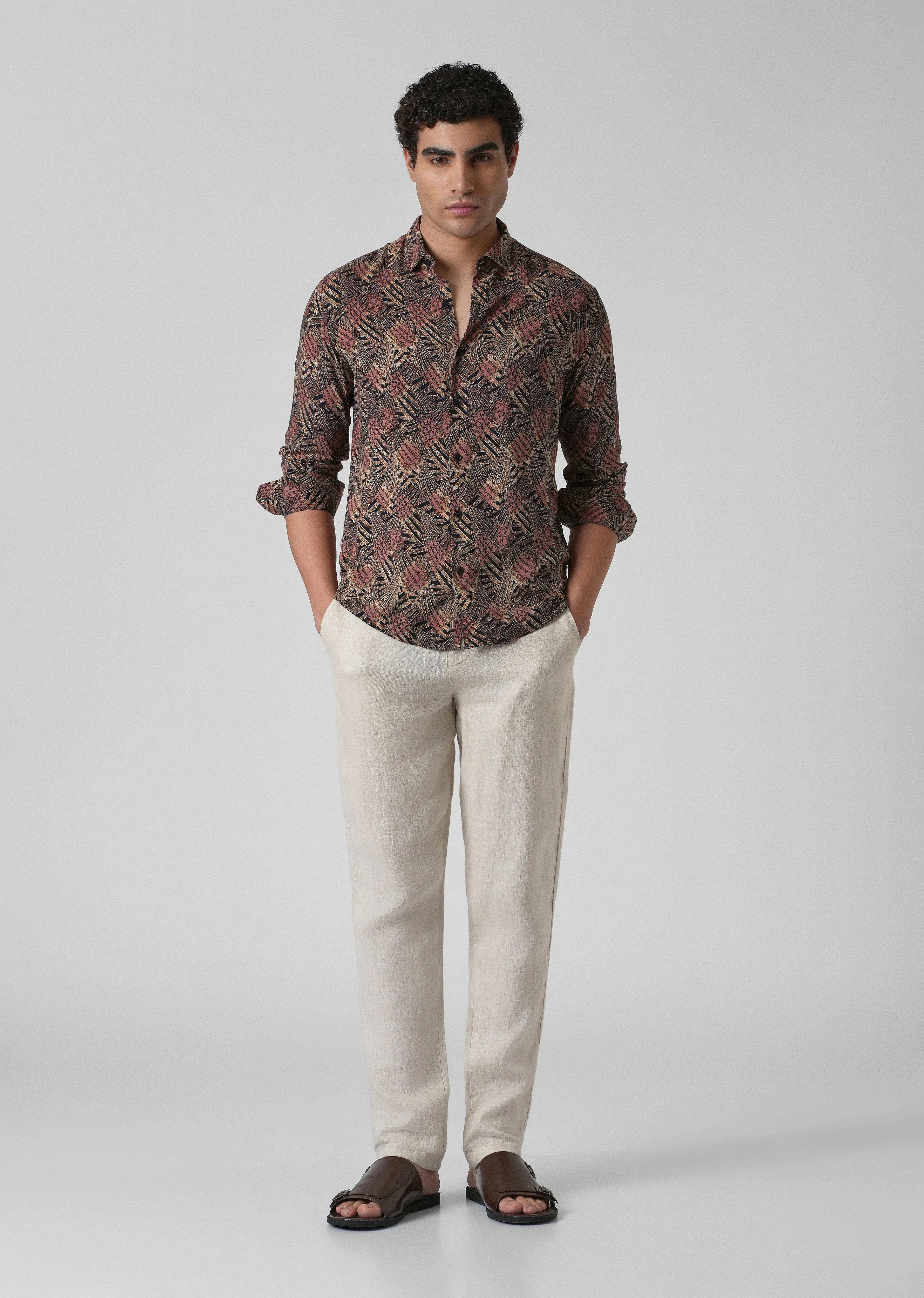 Tranquil Tendrils Feather Shirt - Image 6