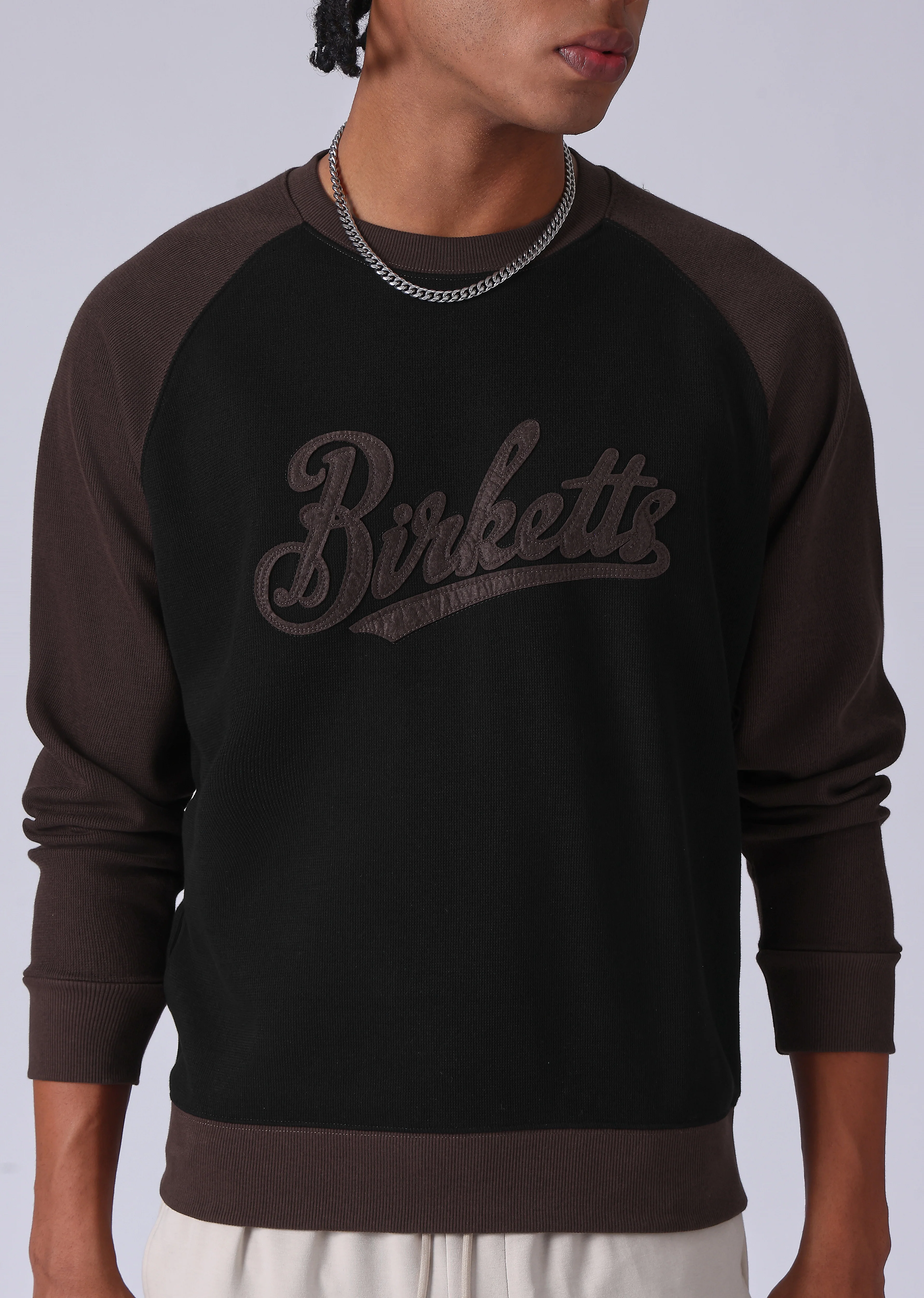 Typography Brown Sweatshirt - Image 7