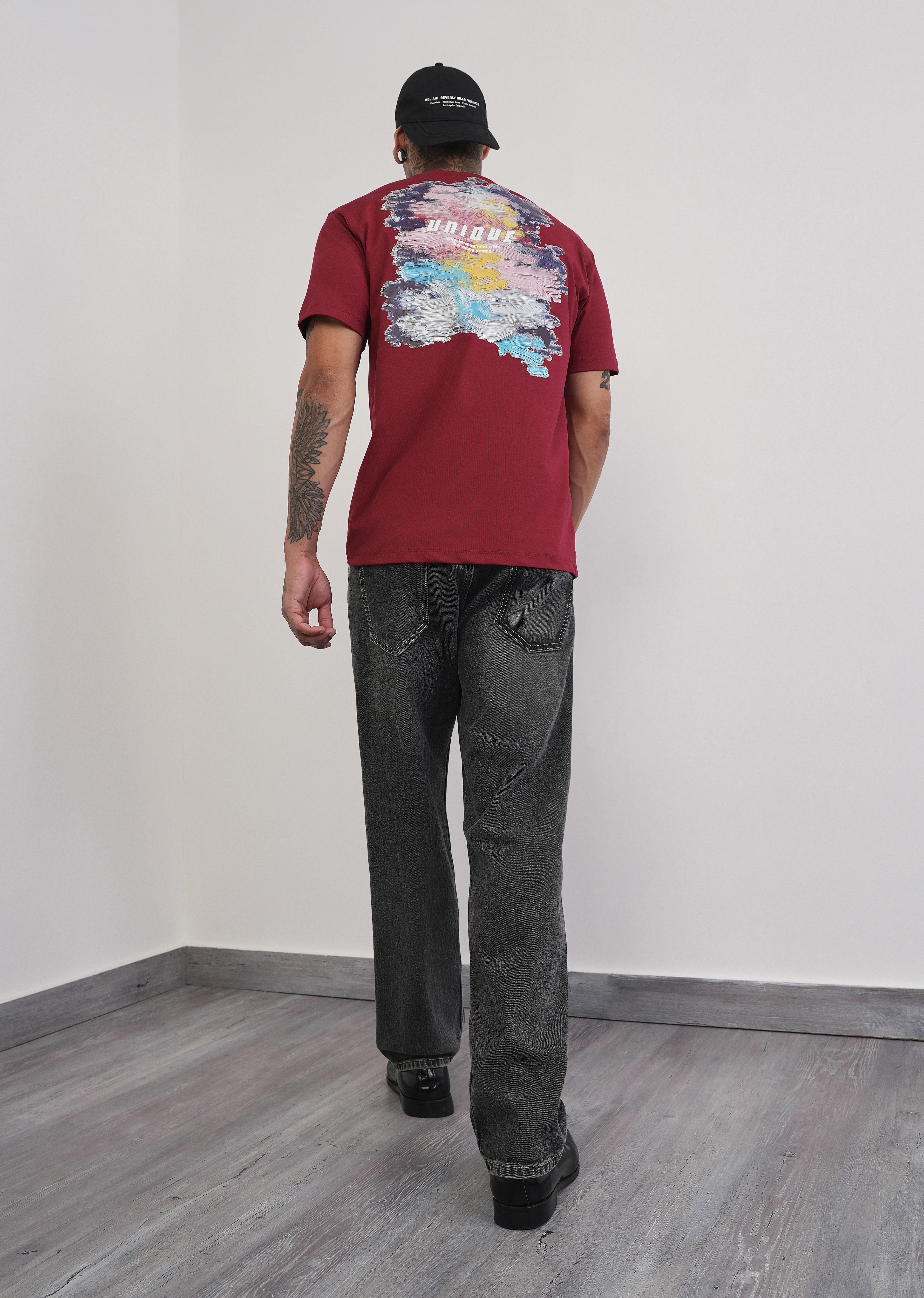 Unique Red T-shirt - Image 7