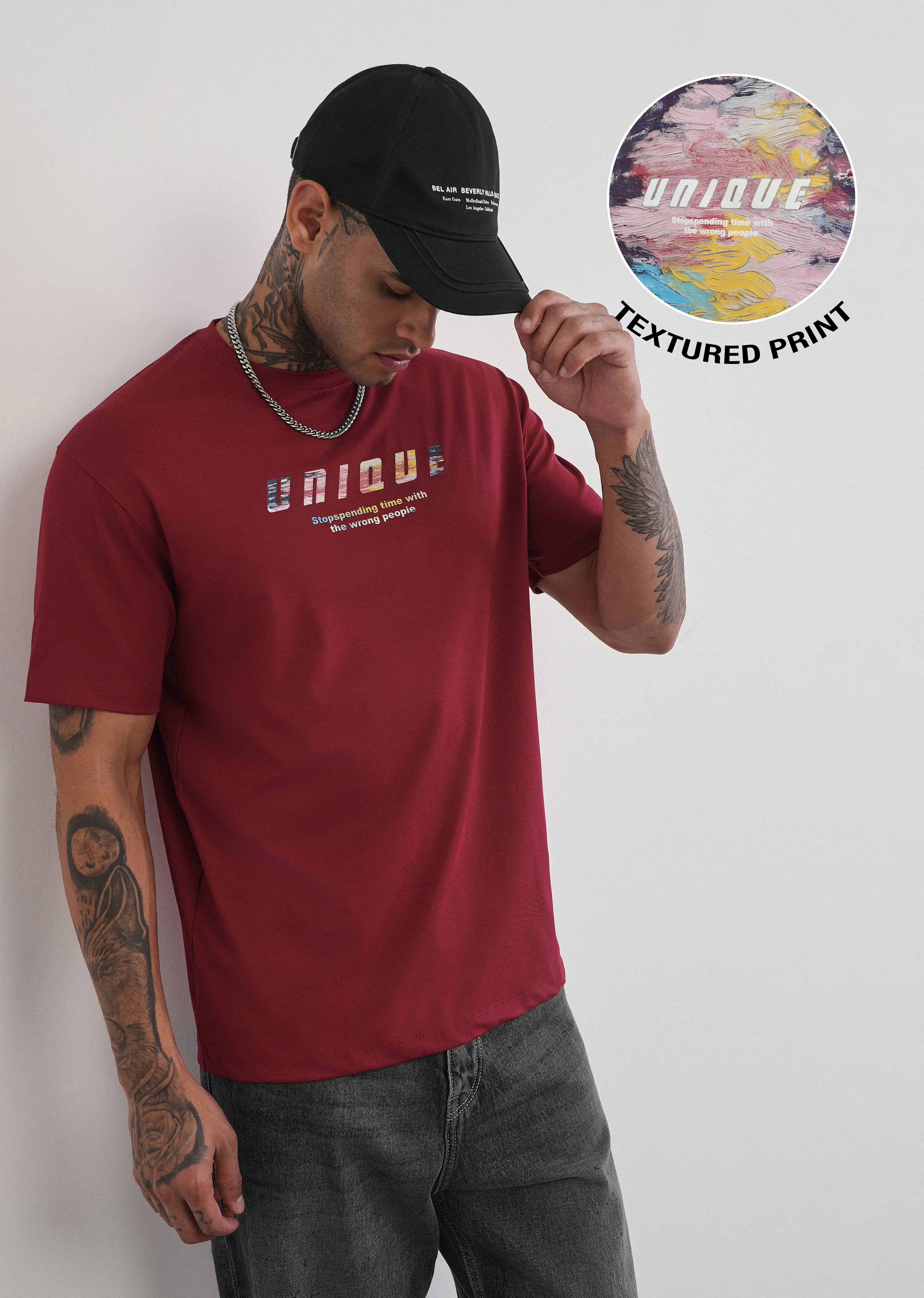 Unique Red T-shirt - Image 8