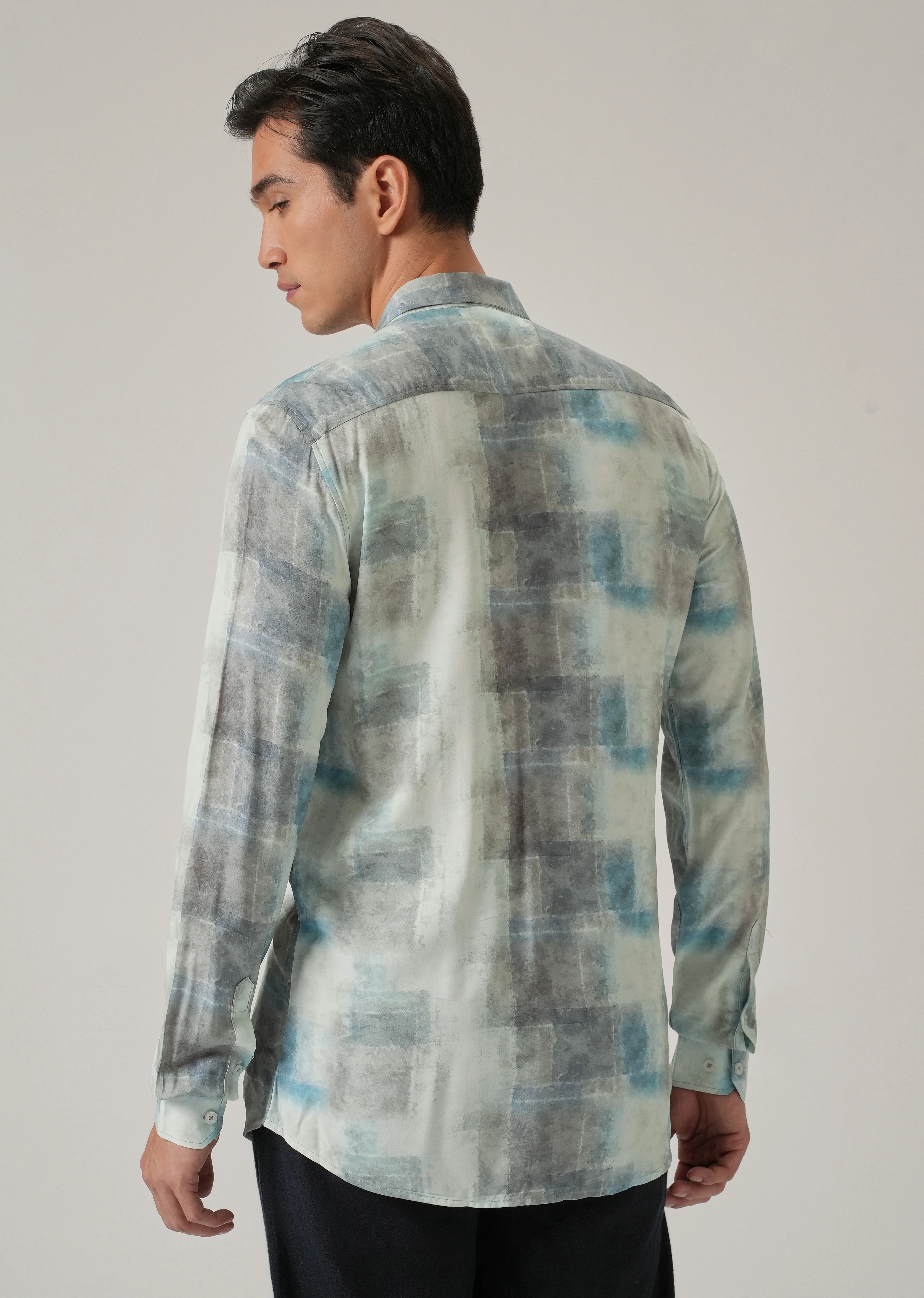 Washed Print Shirt - Image 2