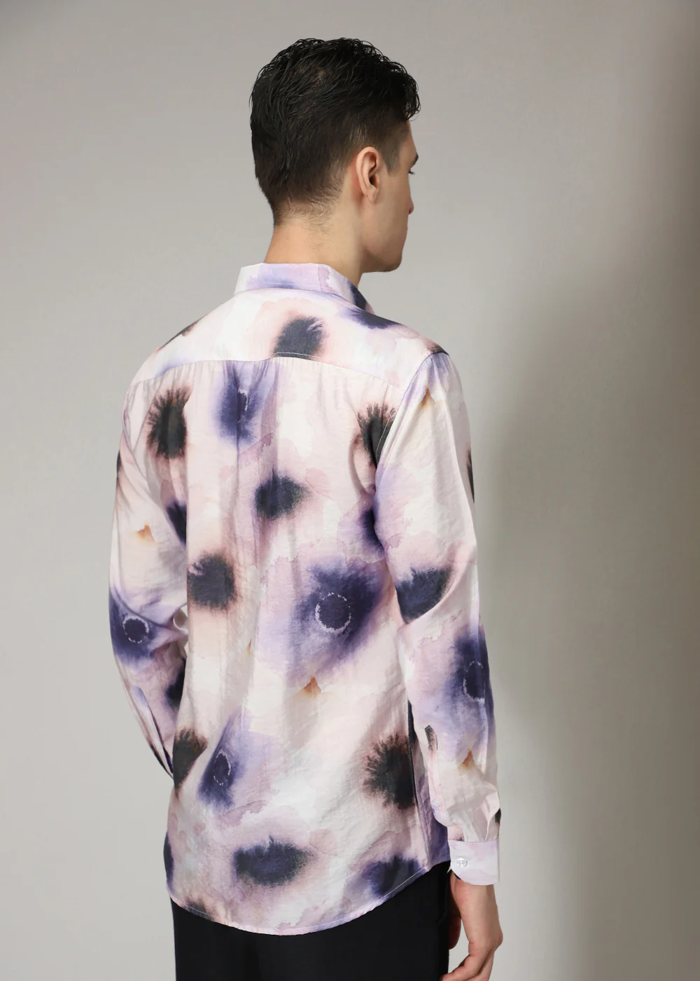Watercolor Multi Print Shirt - Image 4