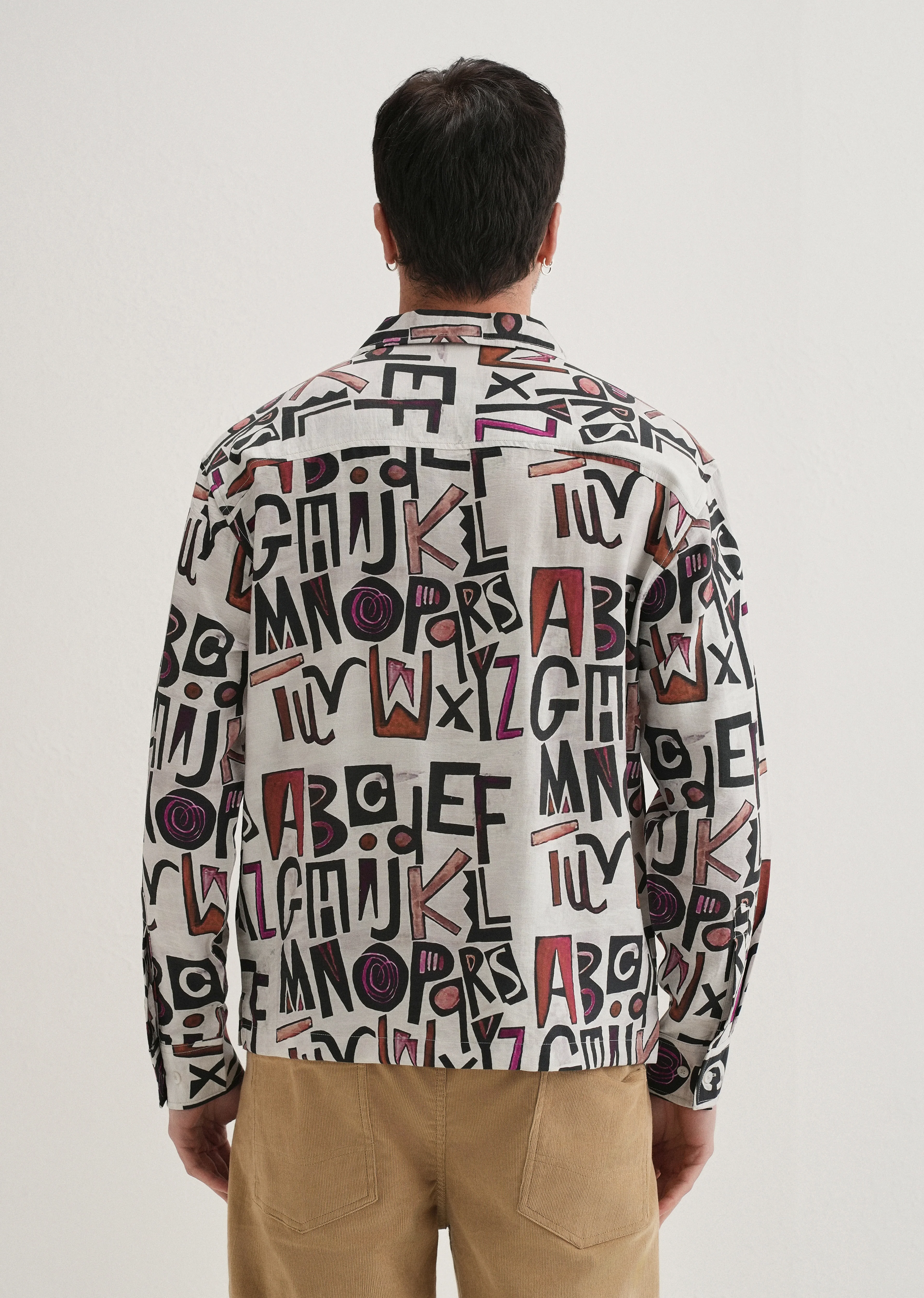 White Artform Typo Printed Shirt - Image 2