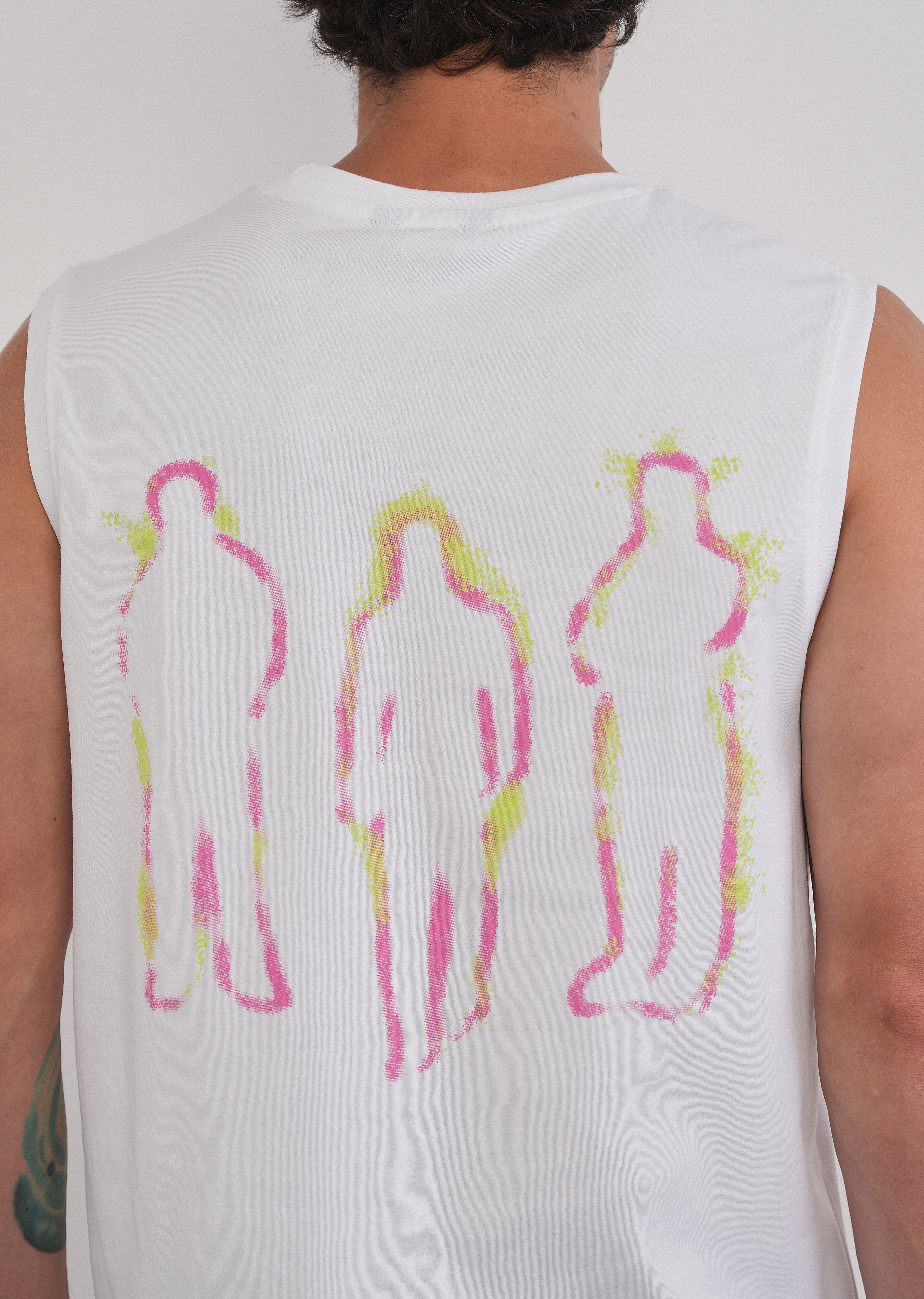 White Aura Flow Tank - Image 5