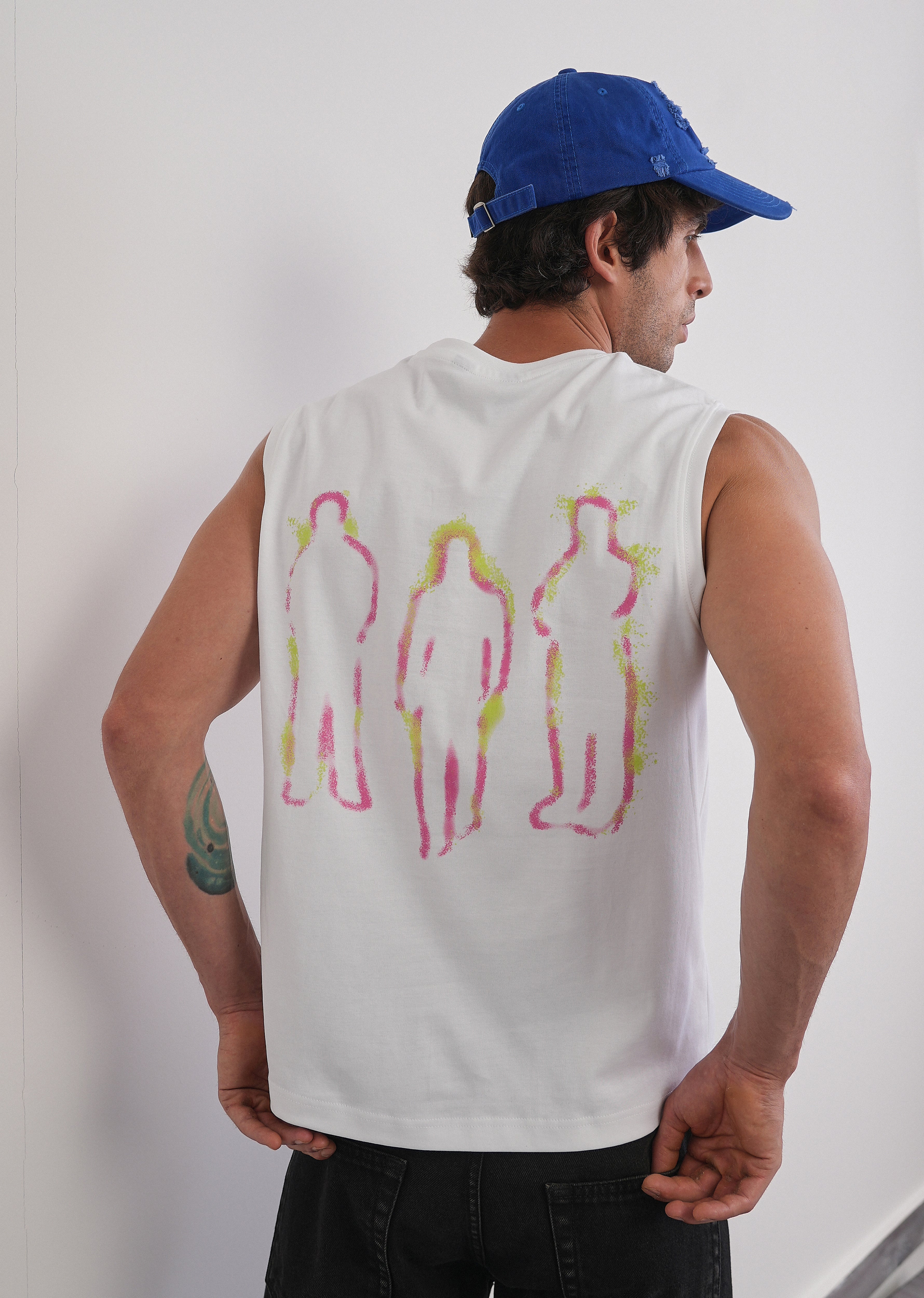White Aura Flow Tank - Image 8