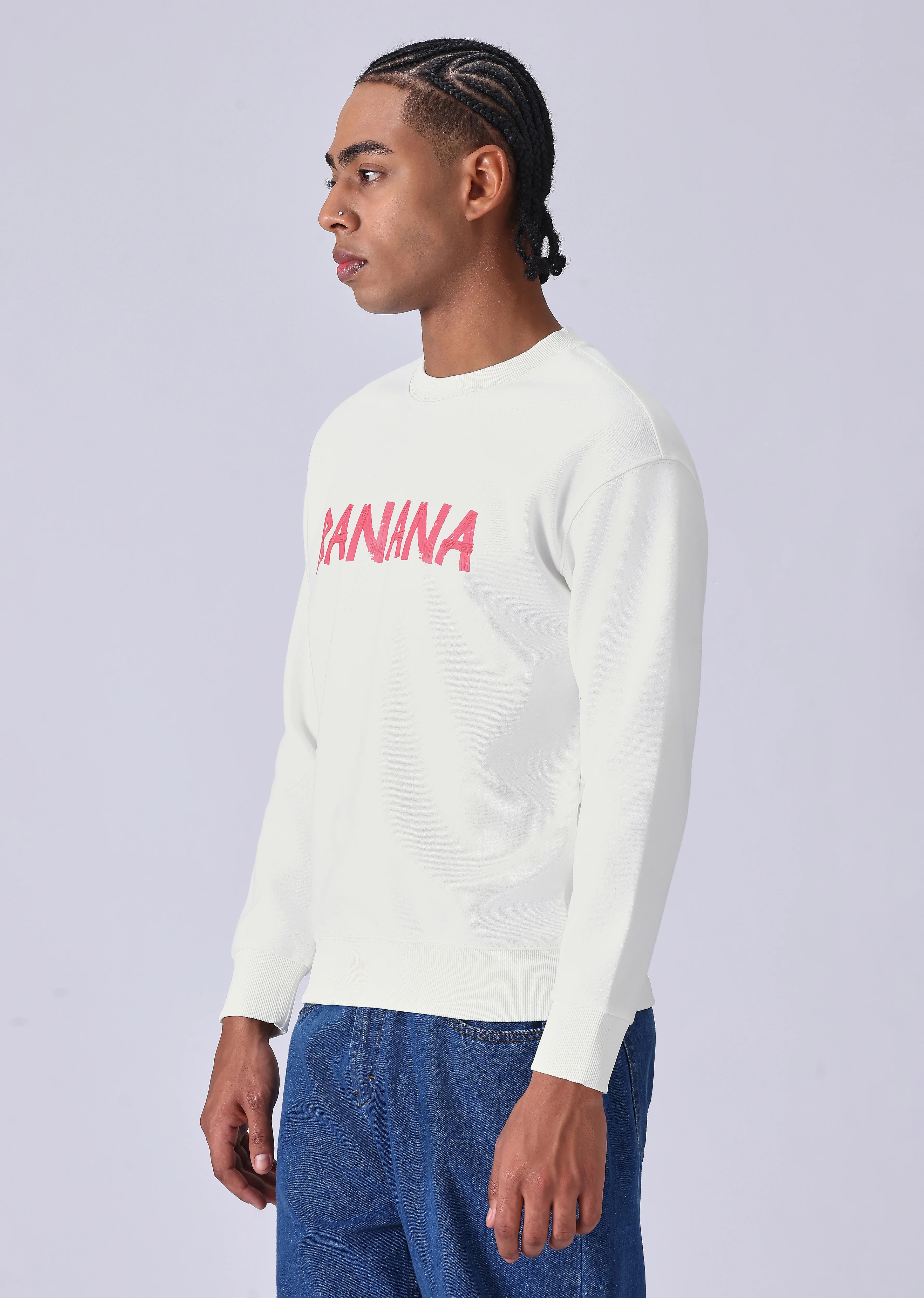 White Banana Club Sweatshirt - Image 4