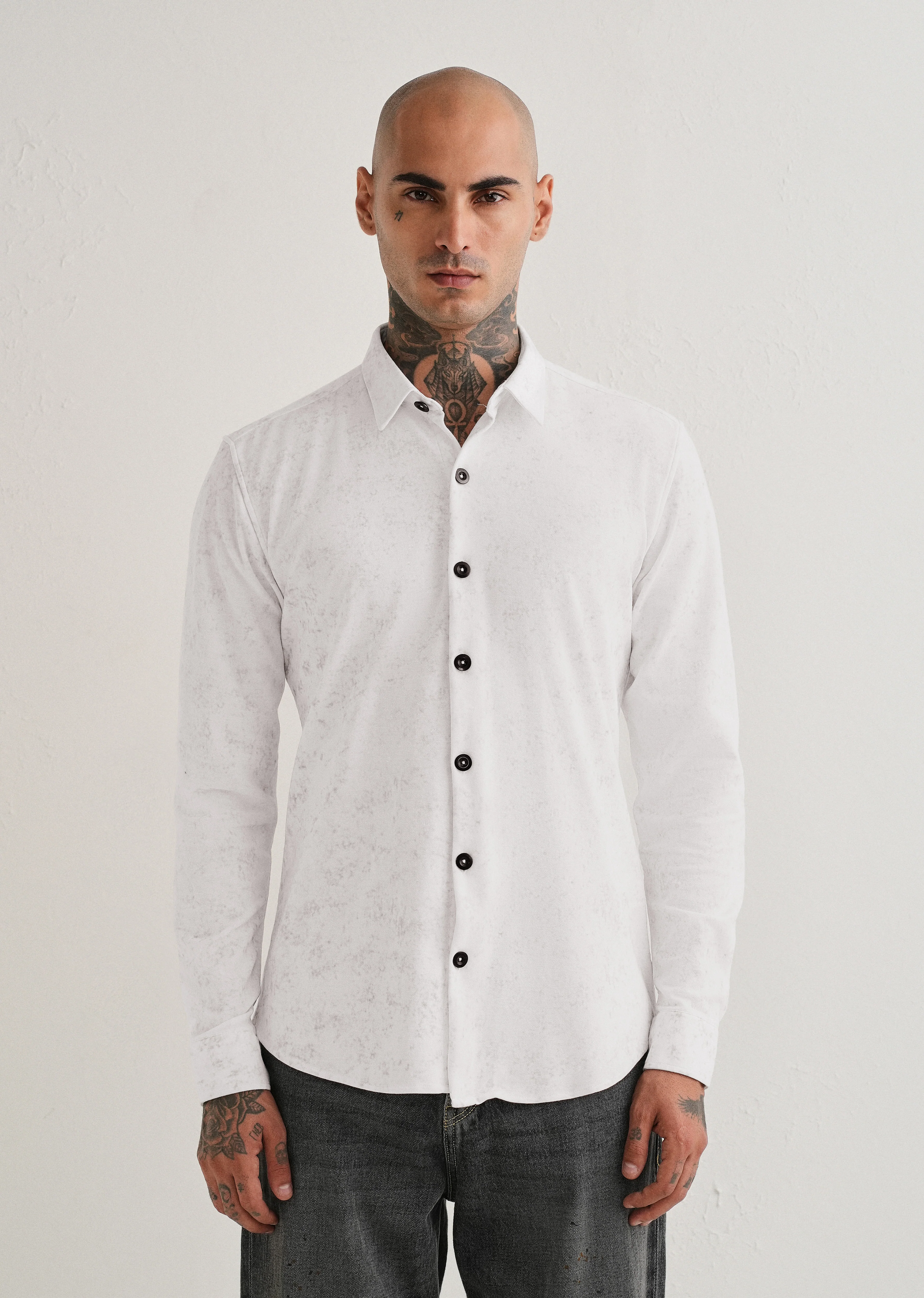 White Knitted Shirt - Image 3