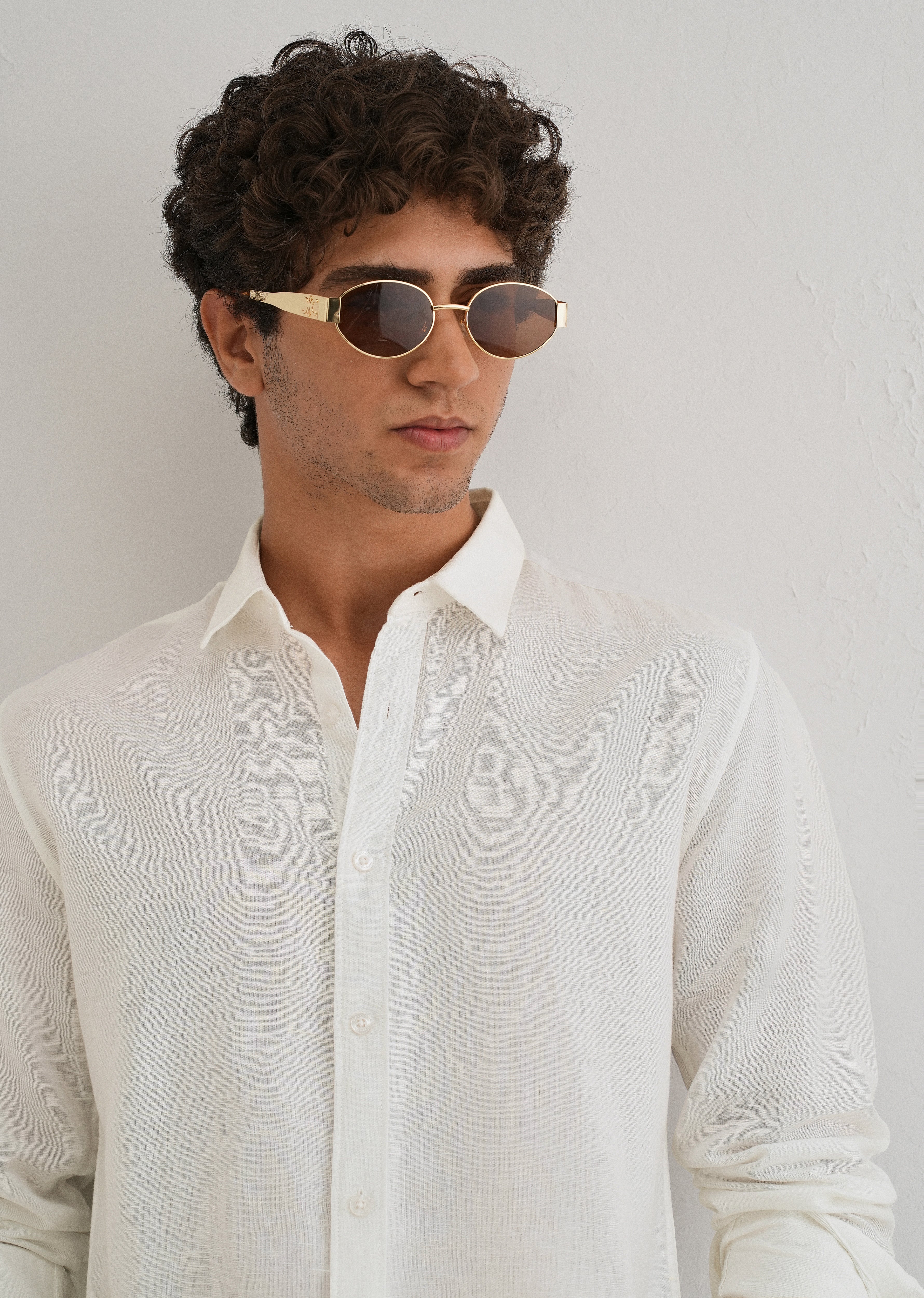 White Linen Shirt - Image 5
