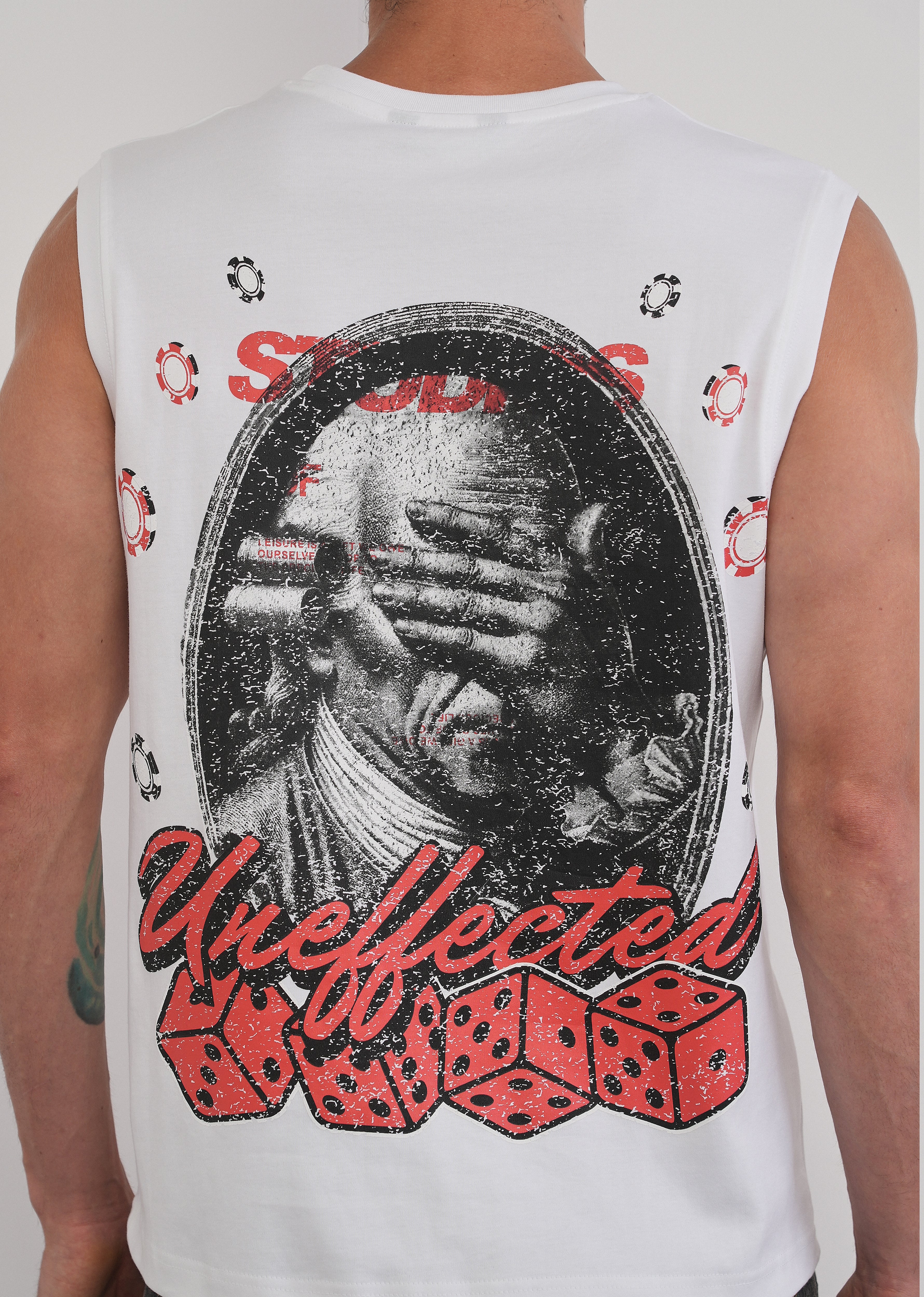 White Uneffected Tank - Image 5