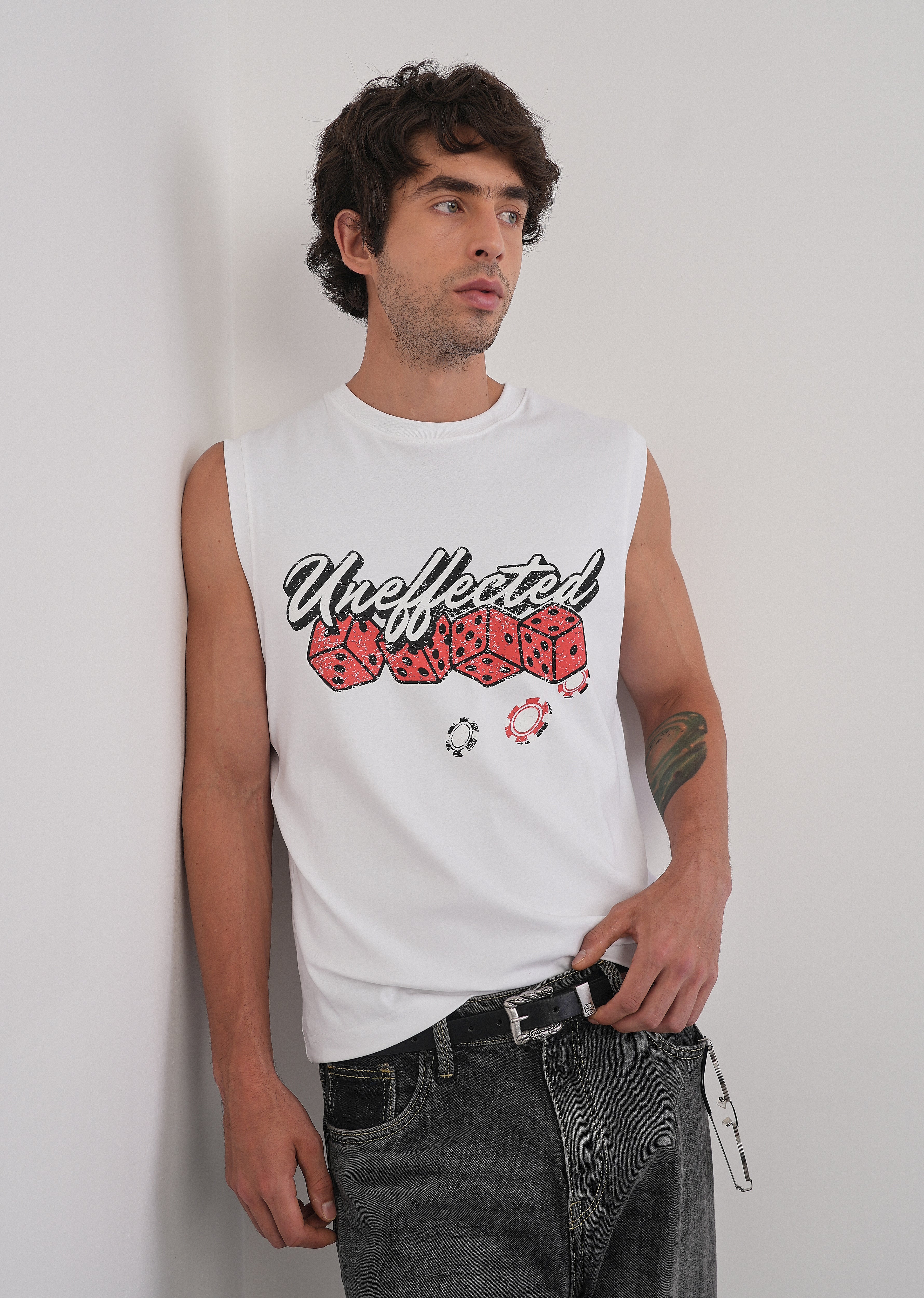 White Uneffected Tank - Image 7