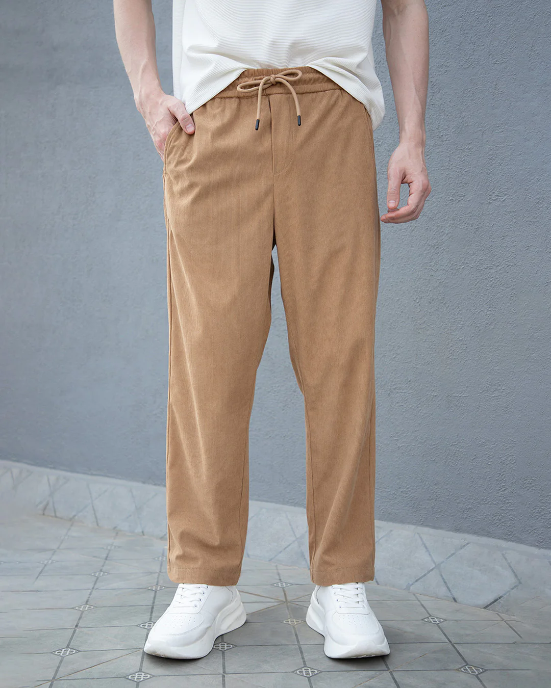 Wood Brown Corduroy Pant - Image 3