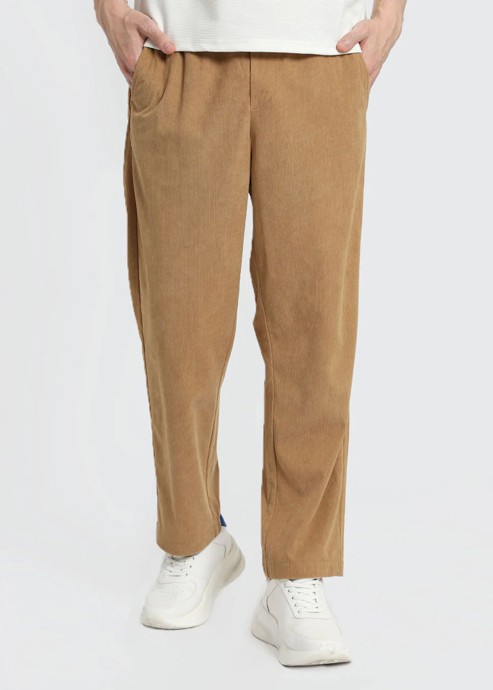 Wood Brown Corduroy Pant - Image 6