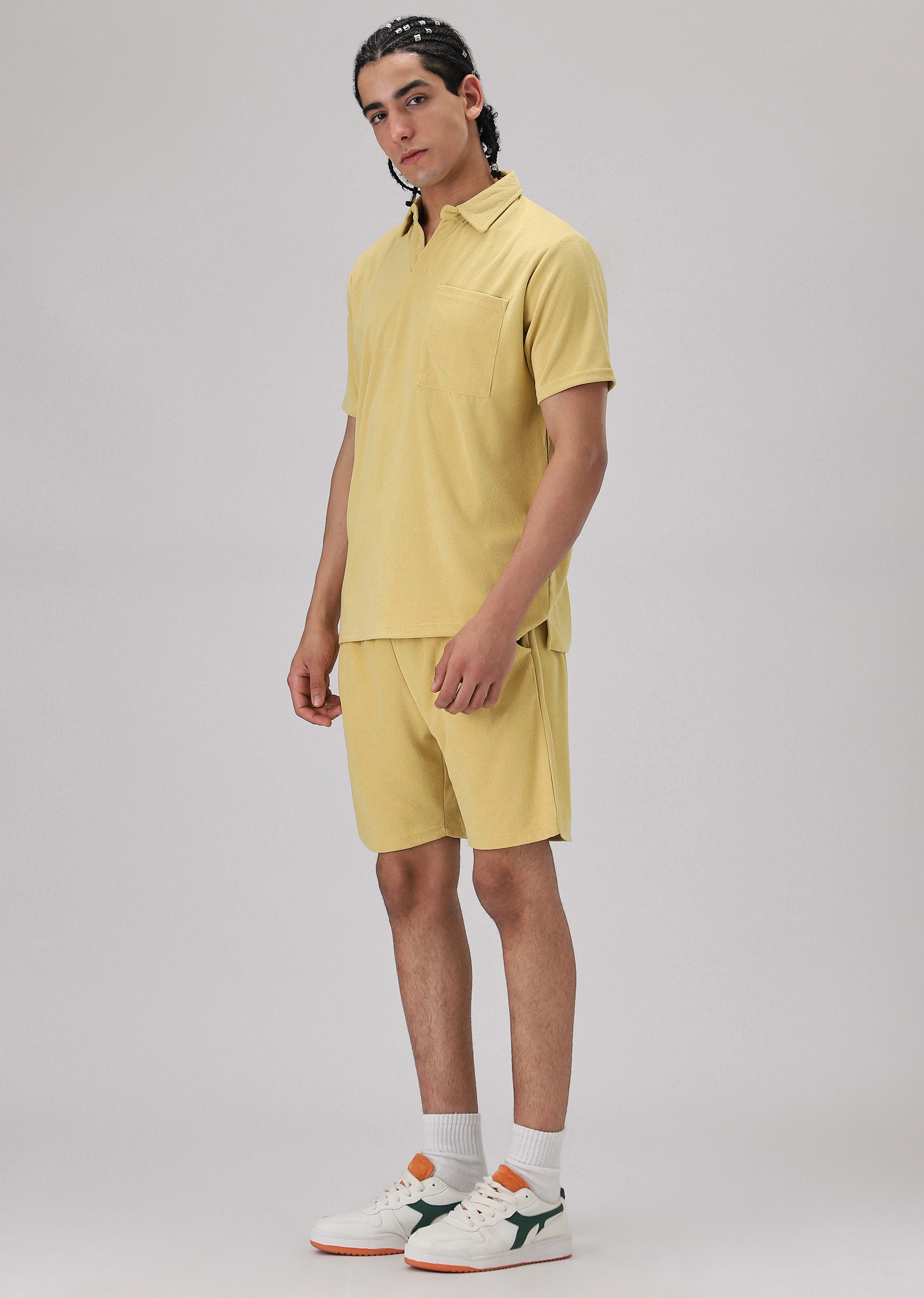 Yellow Knitted Co-ord Set - Image 6